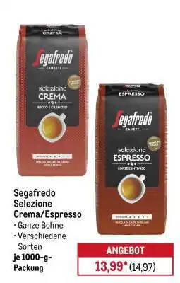METRO Segafredo Selezione Crema/Espresso Angebot