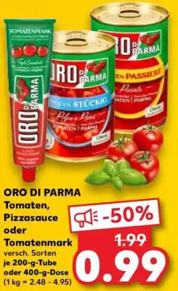 Kaufland ORO DI PARMA Tomaten, Pizzasauce oder Tomatenmark Angebot