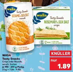 Kaufland WASA Tasty Snacks Angebot