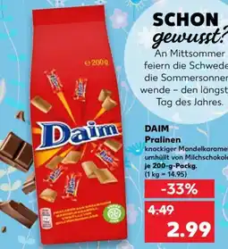 Kaufland DAIM Pralinen Angebot