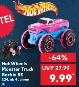 Kaufland Hot Wheels Monster Truck Barbie RC Angebot