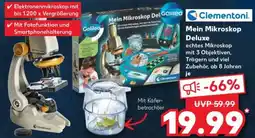 Kaufland Clementoni Mein Mikroskop Deluxe Angebot