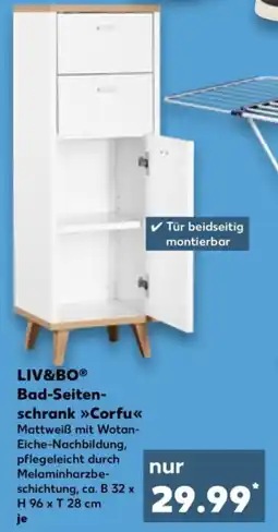Kaufland LIV&BO Bad-Seitenschrank Corfu Angebot