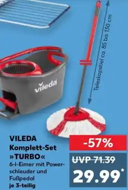 Kaufland VILEDA Komplett-Set TURBO Angebot