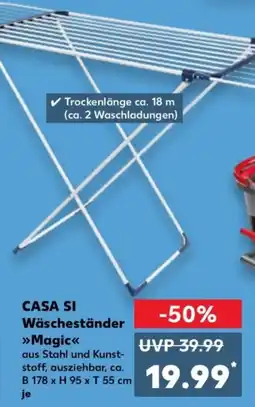 Kaufland CASA SI Wäscheständer Magic Angebot