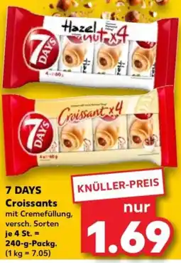 Kaufland 7 DAYS Croissants Angebot