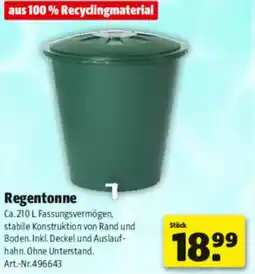Hagebau Regentonne Angebot