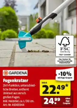 Hagebau GARDENA Fugenkratzer Angebot