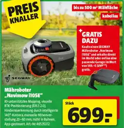 Hagebau SEGWAY Mähroboter ,,Navimow i105E" Angebot