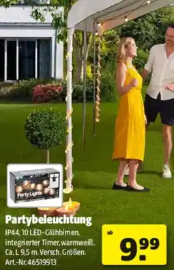 Hagebau Partybeleuchtung Angebot