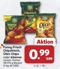 Famila Nord West Funny-Frisch Chipsfrisch, Ofen Chips oder Intense Angebot