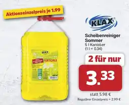 Famila Nord West KLAX Scheibenreiniger Sommer Angebot