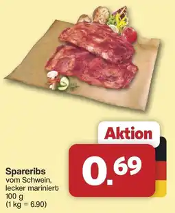 Famila Nord West Spareribs Angebot