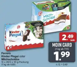 Famila Nord West Kinder Pingui oder Milchschnitte Angebot