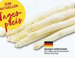 Famila Nord West Spargel weiß/violett Angebot
