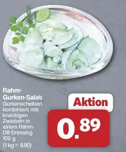 Famila Nord West Rahm- Gurken-Salat Angebot