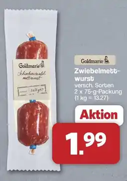 Famila Nord West Goldmarie Zwiebelmettwurst Angebot