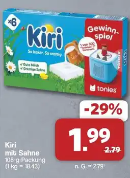 Famila Nord West Kiri mit Sahne Angebot