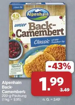 Famila Nord West Alpenhain Back- Camembert Angebot