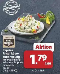 Famila Nord West Goldmarie Paprika Frischkäsezubereitung Angebot