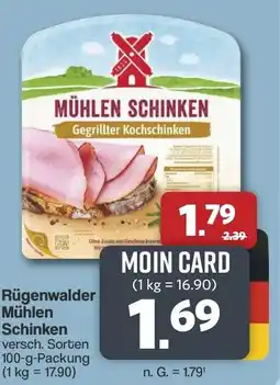 Famila Nord West Rügenwalder Mühlen Schinken Angebot
