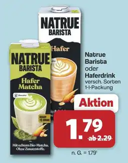 Famila Nord West Natrue Barista oder Haferdrink Angebot