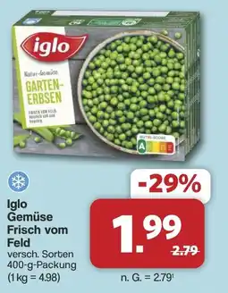 Famila Nord West Iglo Gemüse Frisch vom Feld Angebot