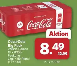 Famila Nord West Coca-Cola Big Pack Angebot