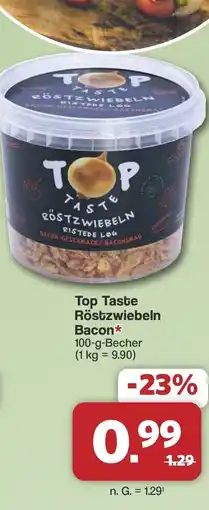 Famila Nord West Top Taste Röstzwiebeln Bacon Angebot