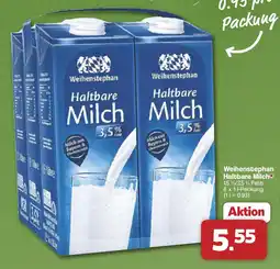 Famila Nord West Weihenstephan Haltbare Milch Angebot