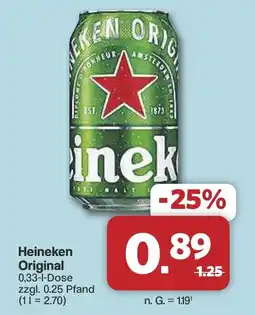 Famila Nord West Heineken Original Angebot