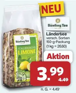 Famila Nord West Bünting Tee Ländertee Angebot