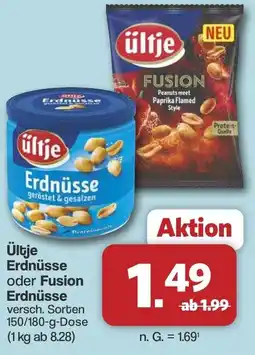 Famila Nord West Ültje Erdnüsse oder Fusion Erdnüsse Angebot