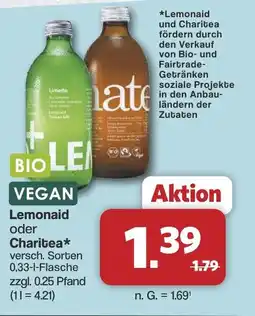 Famila Nord West Lemonaid oder Charitea Angebot