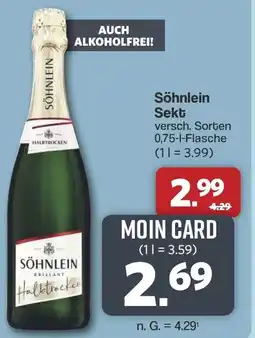 Famila Nord West Söhnlein Sekt Angebot