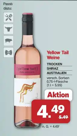Famila Nord West Yellow Tail Weine Angebot
