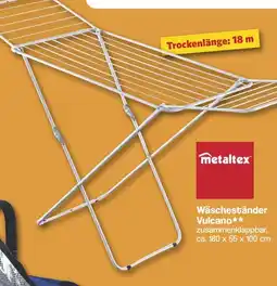 Famila Nord West metaltex Wäscheständer Vulcano Angebot