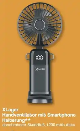 Famila Nord West XLayer Handventilator mit Smartphone Halterung Angebot