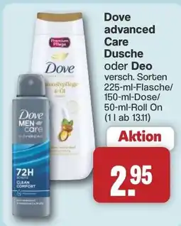 Famila Nord West Dove advanced Care Dusche oder Deo Angebot