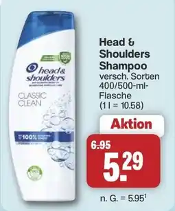 Famila Nord West Head & Shoulders Shampoo Angebot