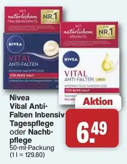 Famila Nord West Nivea Vital Anti- Falten Intensiv Tagespflege oder Nachtpflege Angebot