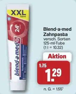 Famila Nord West Blend-a-med Zahnpasta Angebot