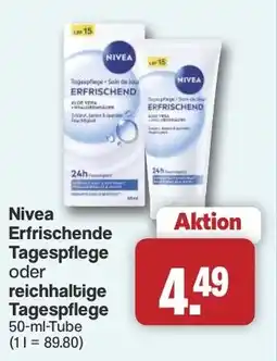 Famila Nord West Nivea Erfrischende Tagespflege oder reichhaltige Tagespflege Angebot