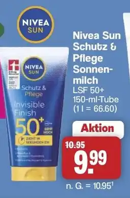 Famila Nord West Nivea Sun Schutz & Pflege Sonnenmilch Angebot