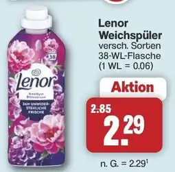 Famila Nord West Lenor Weichspüler Angebot