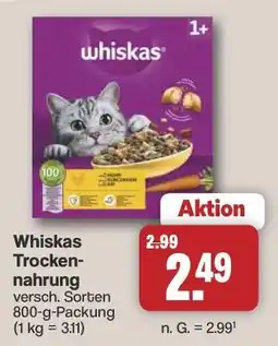 Famila Nord West Whiskas Trockennahrung Angebot