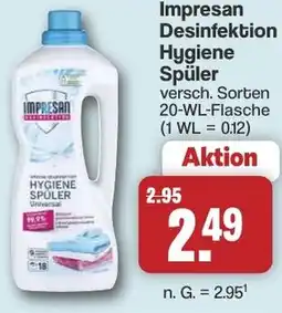 Famila Nord West Impresan Desinfektion Hygiene Spüler Angebot