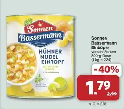 Famila Nord West Sonnen Bassermann Eintöpfe Angebot