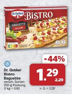 Famila Nord West Dr. Oetker Bistro Baguette Angebot