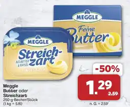 Famila Nord West Meggle Butter oder Streichzart Angebot